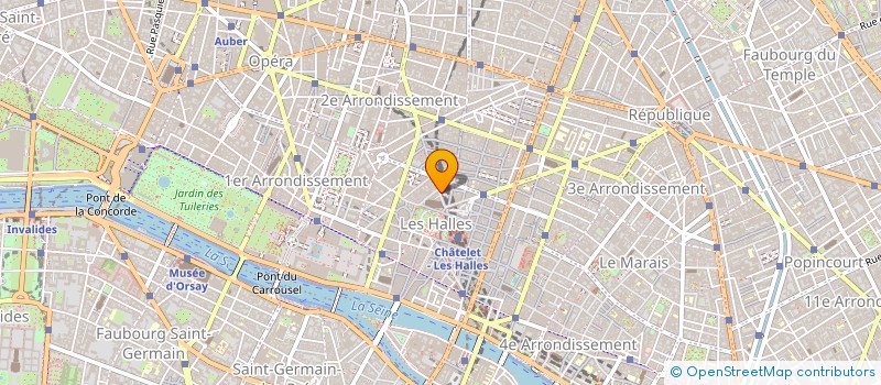 localisation de l'entreprise LOI LOUIS ET FILS à PARIS