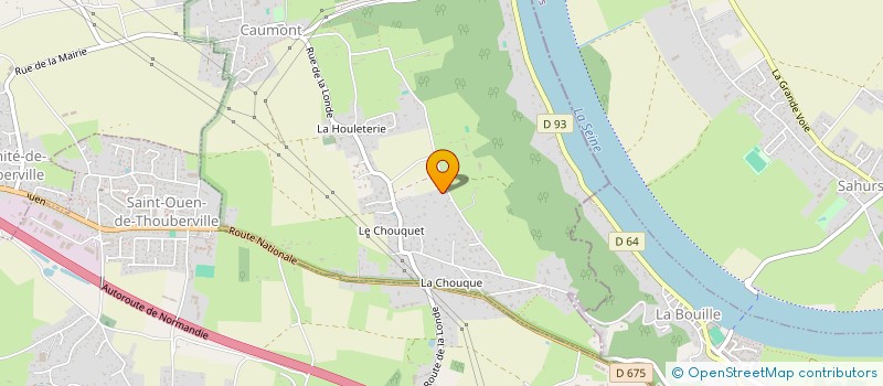 localisation de l'entreprise LOI PINEL à CAUMONT