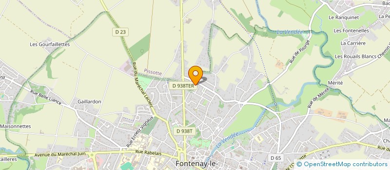 localisation de l'entreprise LOIC 1981  FONTENAY-LE-COMTE