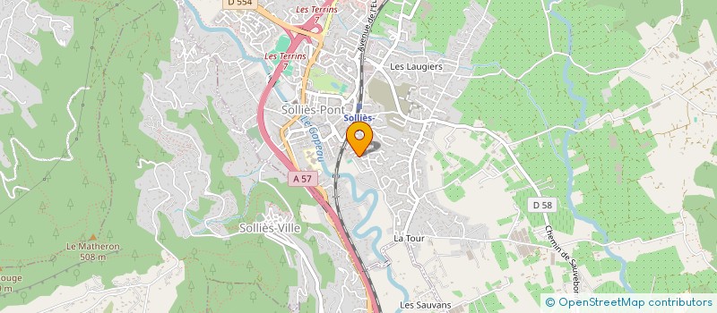 localisation de l'entreprise LOIC  SOLLIES-PONT