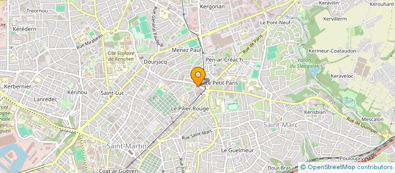 localisation de l'entreprise LOIC  BREST