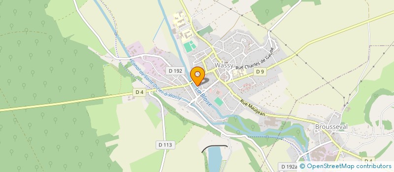 localisation de l'entreprise LOIC ARNAUD ETIOPATHE à WASSY