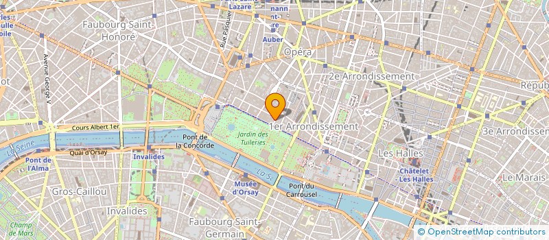 localisation de l'entreprise LOIC BERTHET DIFFUSION à PARIS
