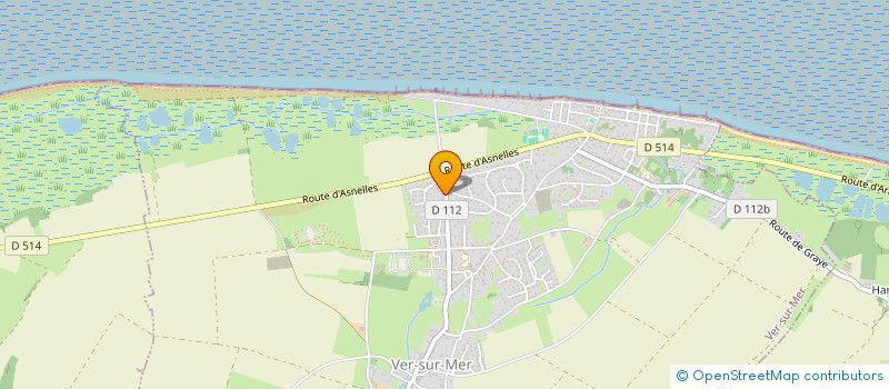 localisation de l'entreprise LOIC BIOMETRIE  VER-SUR-MER