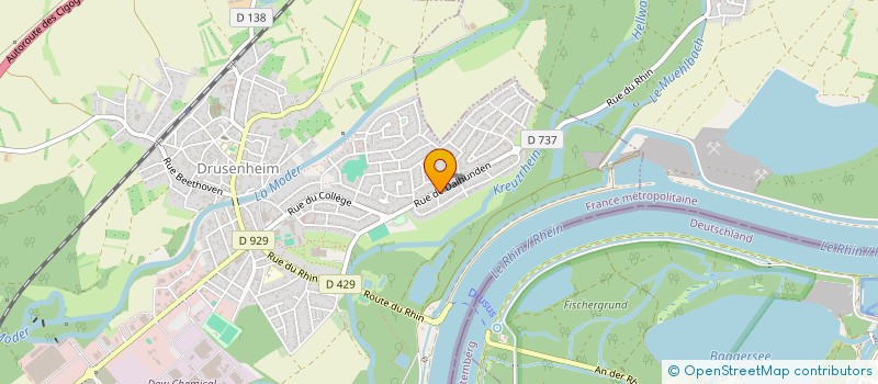 localisation de l'entreprise LOIC CONSULTING  DRUSENHEIM