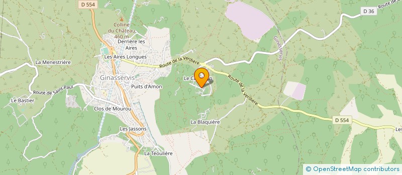 localisation de l'entreprise LOIC DION DISTRIBUTION PHARMACEUTIQUE PLUS  GINASSERVIS