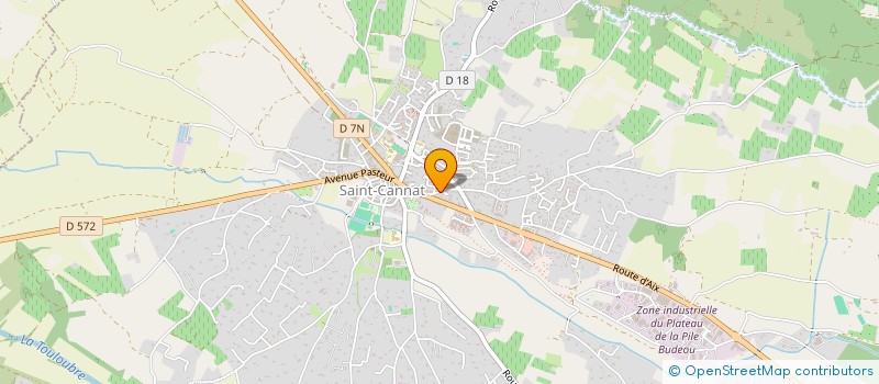 localisation de l'entreprise LOIC ET VIRGINIE LMNP  SAINT-CANNAT