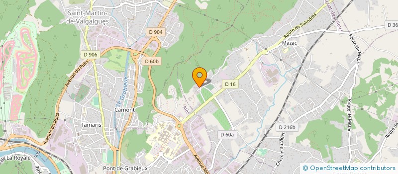 localisation de l'entreprise LOIC EVESQUE  SAINT-PRIVAT-DES-VIEUX