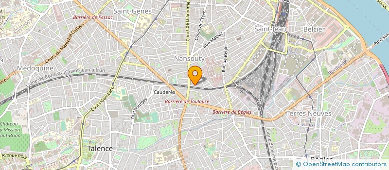 localisation de l'entreprise LOIC GALLO à BORDEAUX