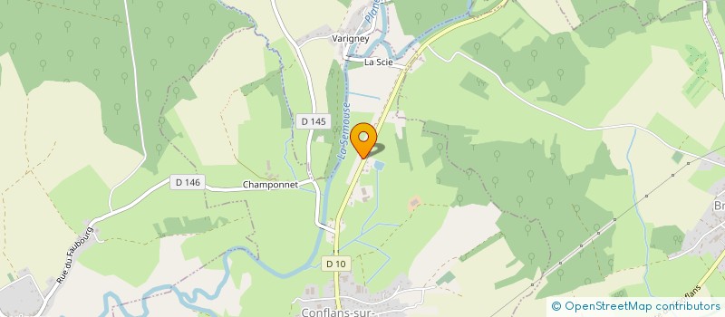 localisation de l'entreprise LOIC GUEDIN  CONFLANS-SUR-LANTERNE