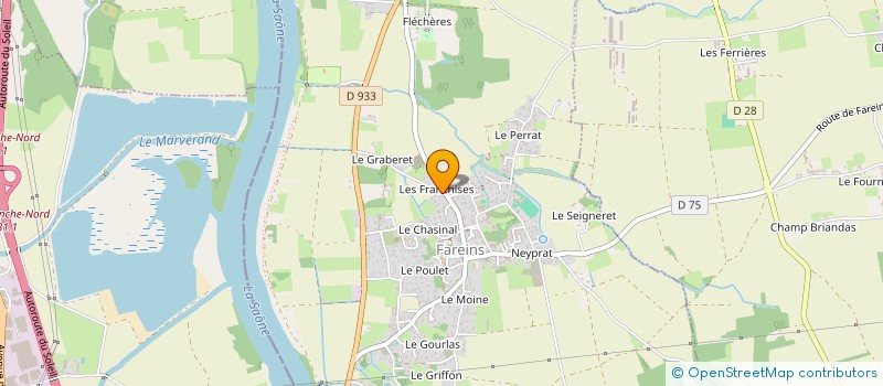 localisation de l'entreprise LOIC JARDINS SERVICES à FAREINS
