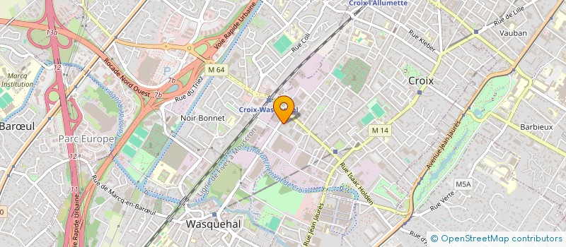 localisation de l'entreprise LOIC & LAURIE IMMOBILIER  CROIX