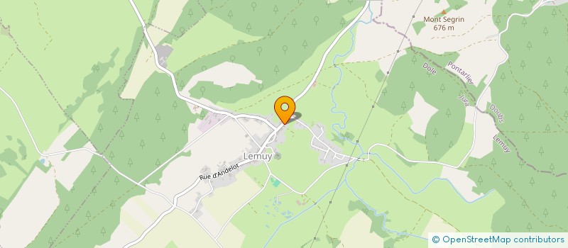 localisation de l'entreprise LOIC MENUISERIE  LEMUY