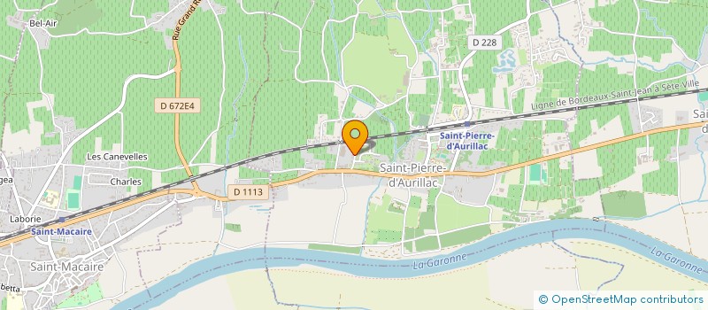 localisation de l'entreprise LOIC PASDOIS CONSEIL à SAINT-PIERRE-D'AURILLAC