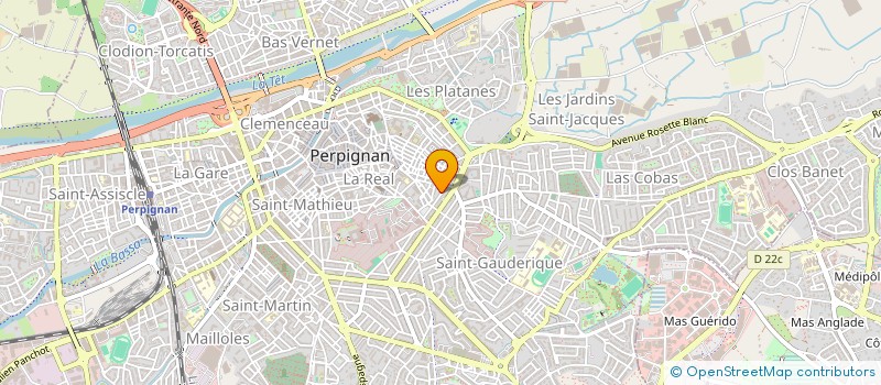 localisation de l'entreprise LOIC ROMAIN à PERPIGNAN