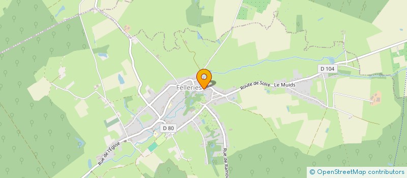 localisation de l'entreprise LOIC SEBILLE  FELLERIES