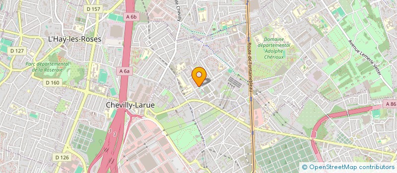 localisation de l'entreprise LOIC SERVICES  CHEVILLY-LARUE