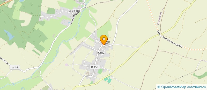 localisation de l'entreprise LOIC TERRASSEMENT à CHEVANNES