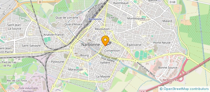 localisation de l'entreprise LOICANTHO à NARBONNE
