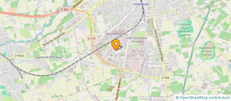 localisation de l'entreprise LOICAR  CARPENTRAS