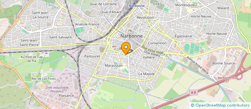 localisation de l'entreprise LOIGALI  NARBONNE