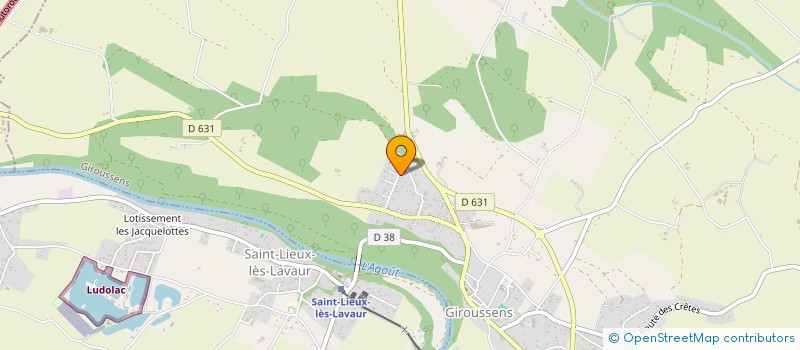 localisation de l'entreprise LOIN DES YEUX PRES DU SPORT à GIROUSSENS