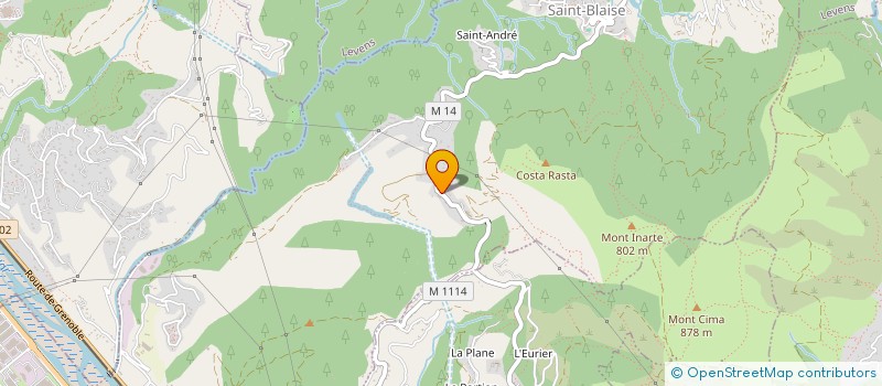 localisation de l'entreprise LOINTAIN AILLEURS  SAINT-BLAISE