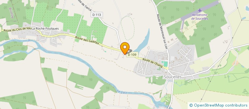 localisation de l'entreprise LOIR EST AUTOMOBILES à SEICHES-SUR-LE-LOIR