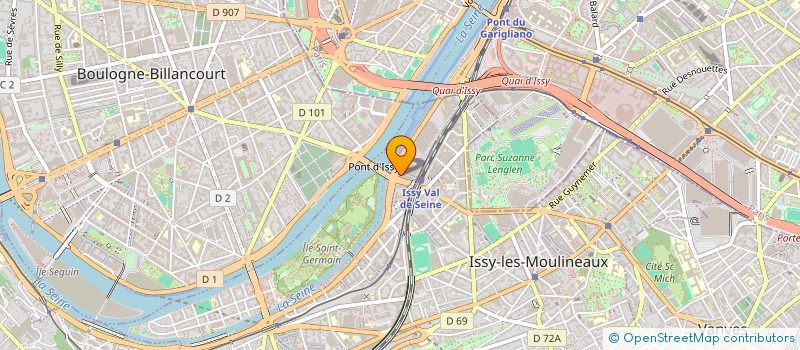 localisation de l'entreprise LOIR ET CHER 1 à ISSY-LES-MOULINEAUX