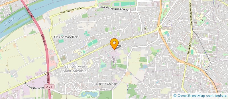 localisation de l'entreprise LOIR&VERT à ORLEANS