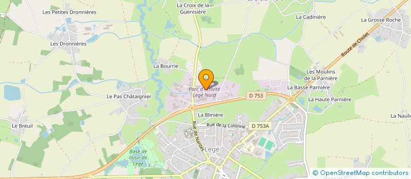 localisation de l'entreprise LOIRAT ANTHONY à LEGE