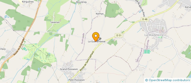 localisation de l'entreprise LOIRAT HOLDING  SAINT-LYPHARD