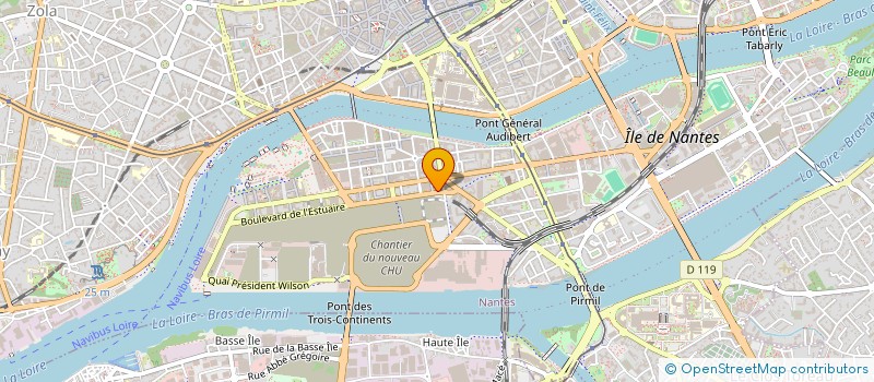 localisation de l'entreprise LOIRE ATLANTIQUE DEVELOPPEMENT- GIE à NANTES