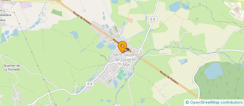 localisation de l'entreprise LOIRE ATLANTIQUE MENUISERIE  BRESSUIRE