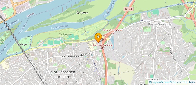 localisation de l'entreprise LOIRE ATLANTIQUE PERFORMANCE à SAINT-SEBASTIEN-SUR-LOIRE