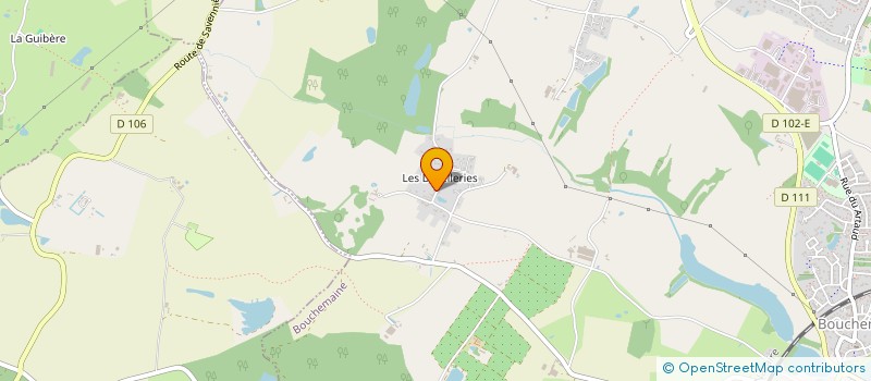 localisation de l'entreprise LOIRE ATTITUDE  BOUCHEMAINE