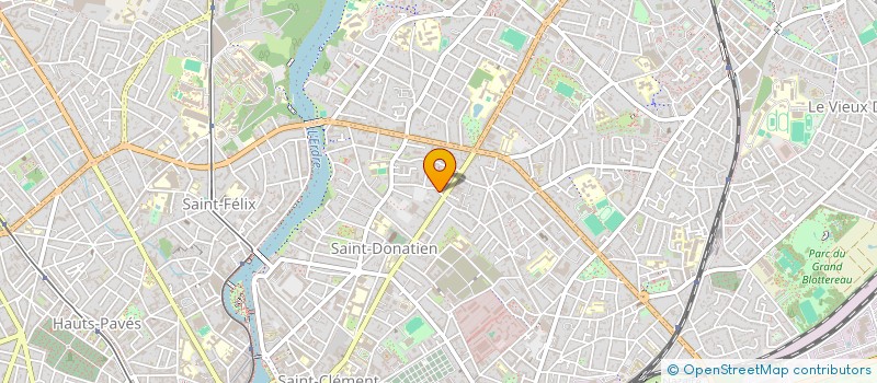 localisation de l'entreprise LOIRE BEAULIEU à NANTES