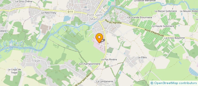 localisation de l'entreprise LOIRE BRETAGNE MAINTENANCE INDUST à PONT-SAINT-MARTIN