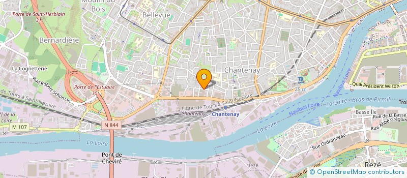 localisation de l'entreprise LOIRE C. INVEST à NANTES