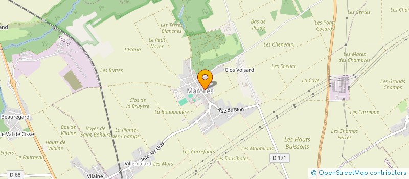 localisation de l'entreprise LOIRE & CHARME IMMOBILIER  BLOIS