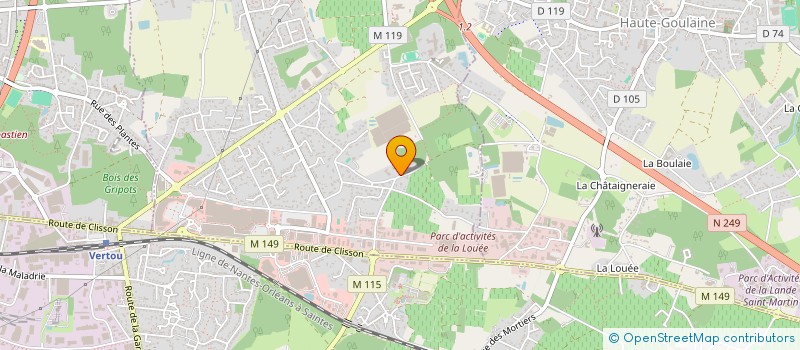 localisation de l'entreprise LOIRE CONSTRUCTION DEVELOPPEMENT  LE BIGNON