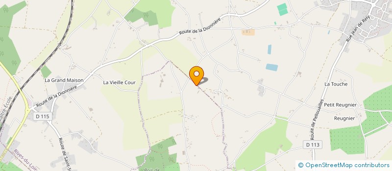 localisation de l'entreprise LOIRE DIAGNOSTIC SERVICES  VERRIERES-EN-ANJOU