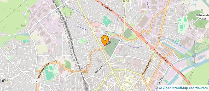 localisation de l'entreprise LOIRE ENERGIE MOBILE à RIORGES