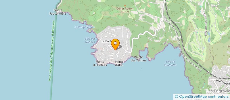 localisation de l'entreprise LOIRE ESSONNE IMMOBILIER à SAINT-CYR-SUR-MER