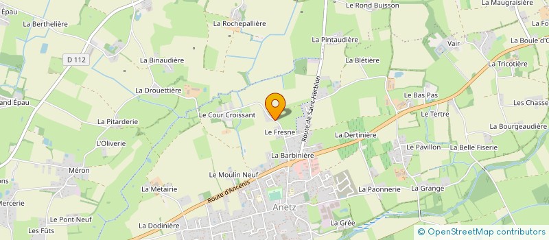 localisation de l'entreprise LOIRE ET MARAIS à VAIR-SUR-LOIRE