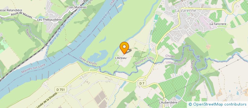 localisation de l'entreprise LOIRE ET NATURE PROPRES à OREE D'ANJOU