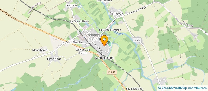 localisation de l'entreprise LOIRE EVENT  CHAMBOURG-SUR-INDRE