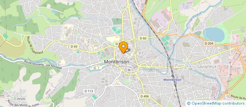 localisation de l'entreprise LOIRE EVENT'S  SAINT-ETIENNE