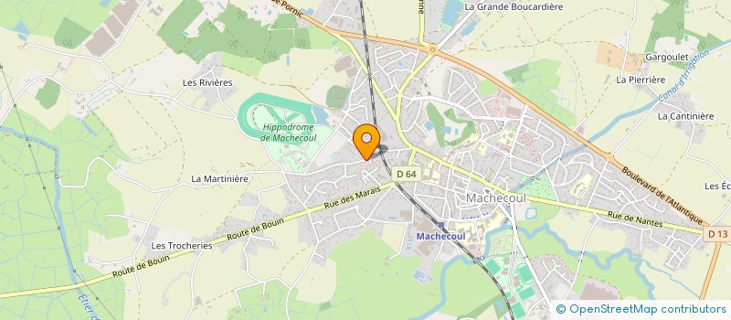 localisation de l'entreprise LOIRE EXPEDITIONS à MACHECOUL-SAINT-MEME