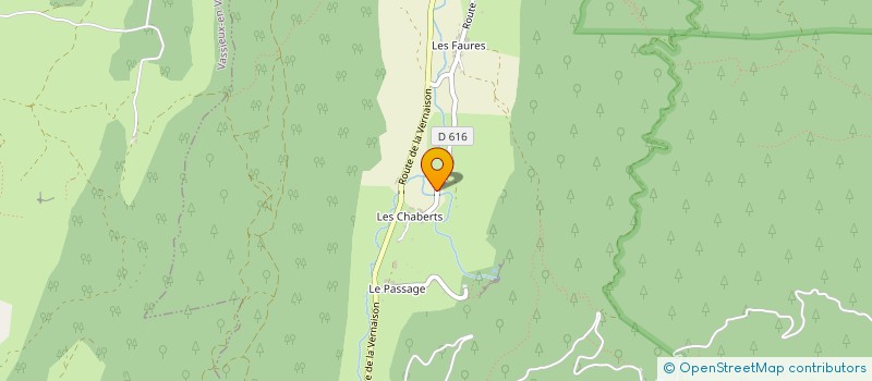 localisation de l'entreprise LOIRE FISH à CHAPELLE-EN-VERCORS (LA)